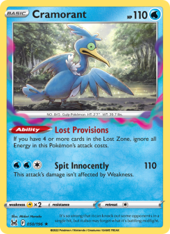 Cramorant - pokemon TCG Card