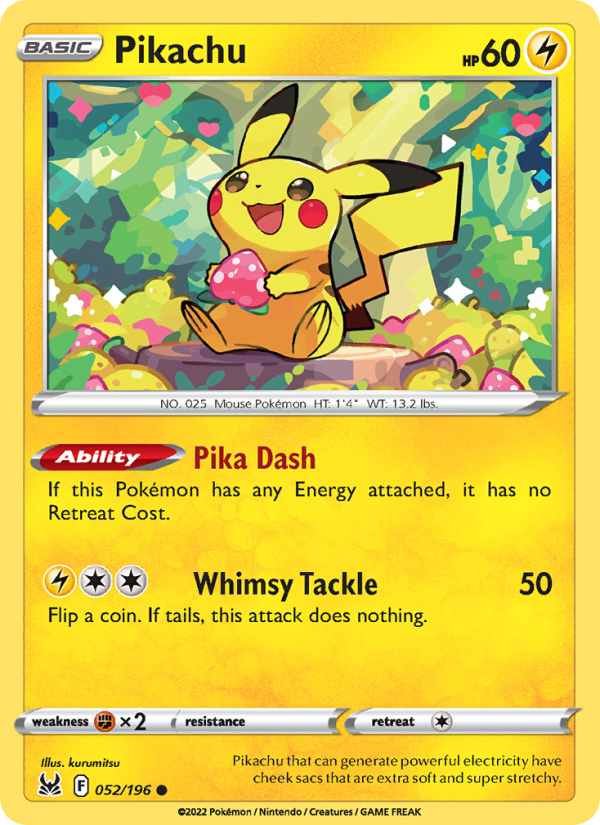 Pikachu - Pokémon TCG Card