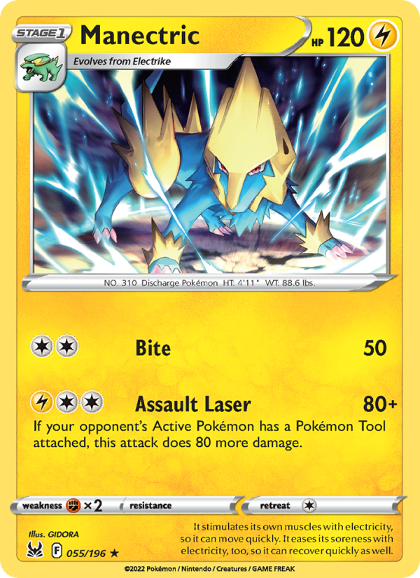 Manectric - Pokémon TCG Card