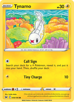 Tynamo - pokemon TCG Card