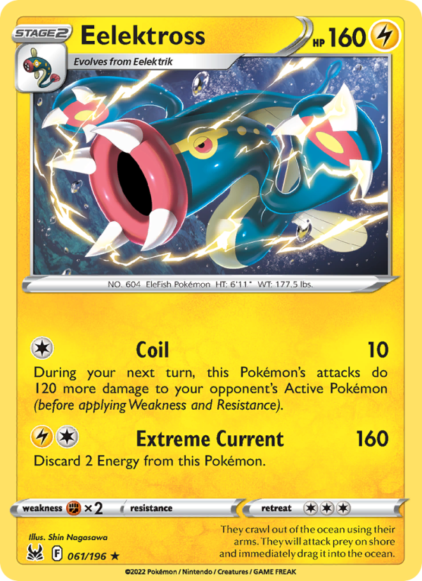 Eelektross - Pokémon TCG Card