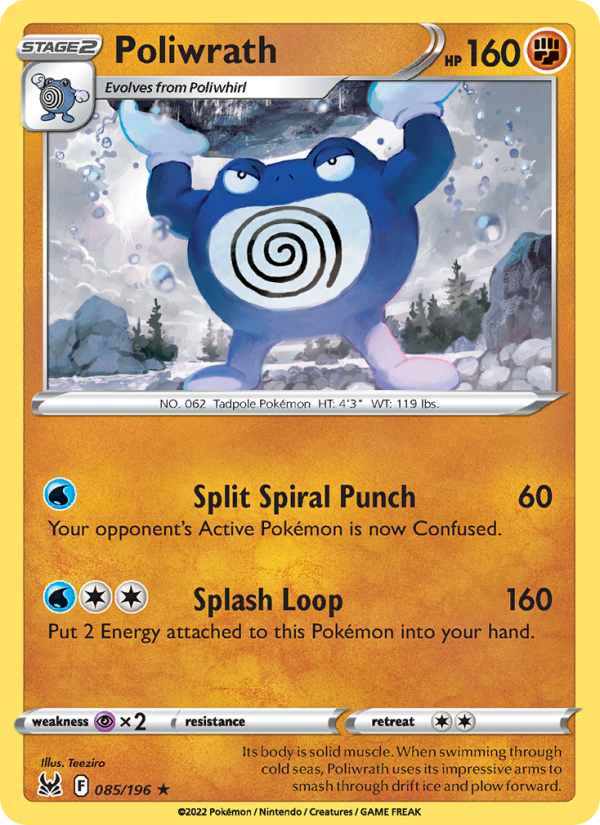 Poliwrath - Pokémon TCG Card