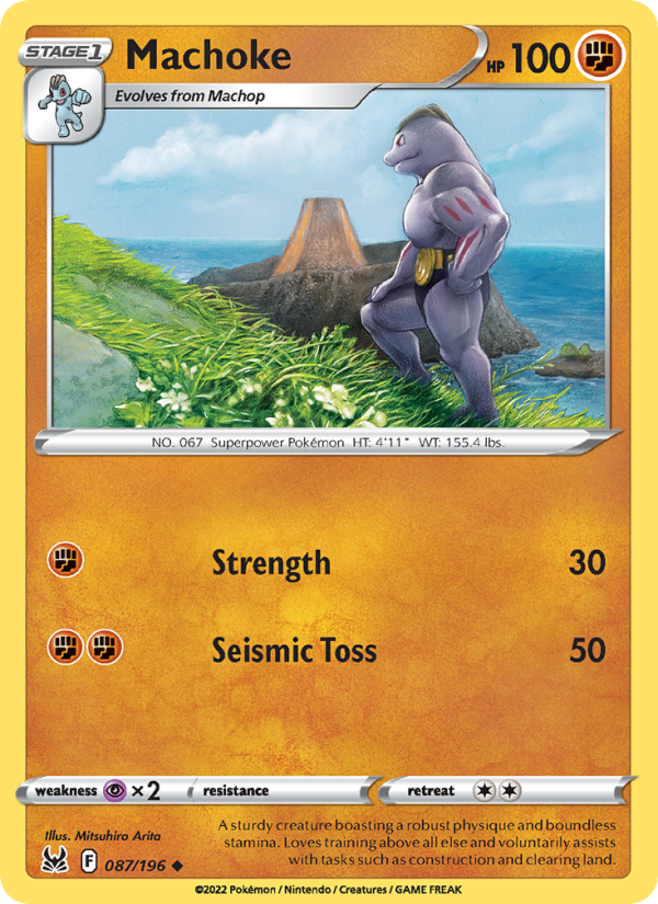 Machoke - Pokémon TCG Card