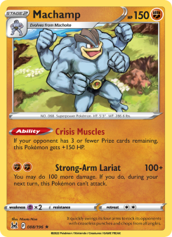 Machamp - pokemon TCG Card