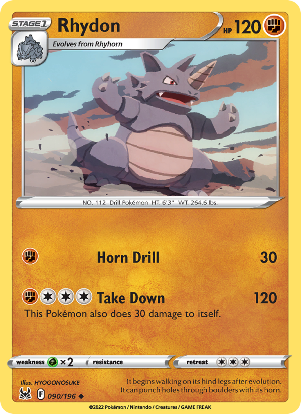 Rhydon - Pokémon TCG Card