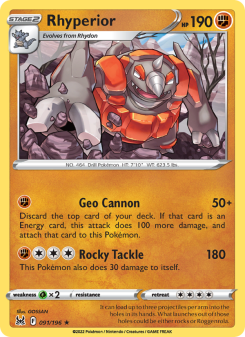Rhyperior - pokemon TCG Card