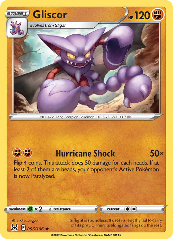 Gliscor - Pokémon TCG Card