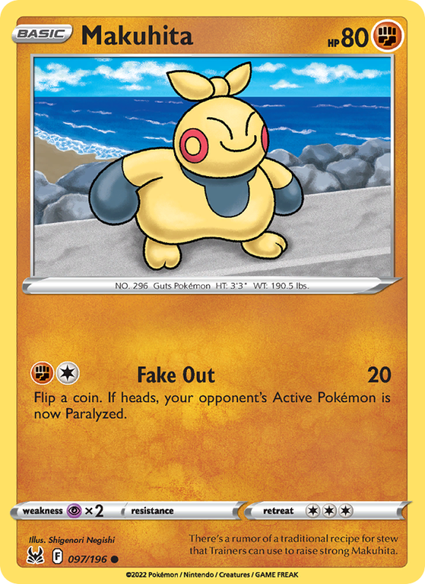 Makuhita - Pokémon TCG Card