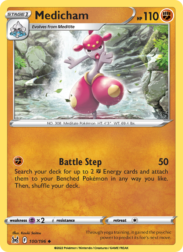 Medicham - Pokémon TCG Card