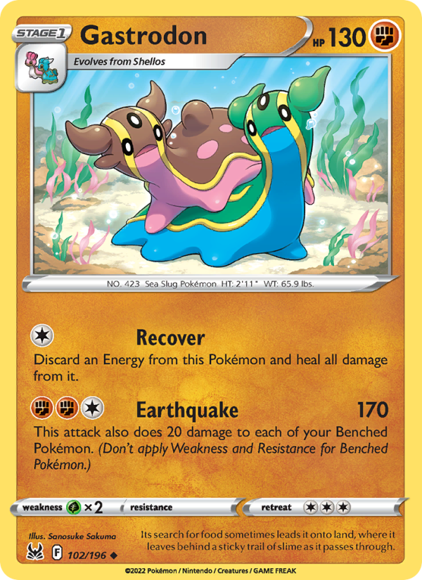 Gastrodon - Pokémon TCG Card
