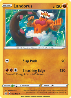 Landorus - pokemon TCG Card