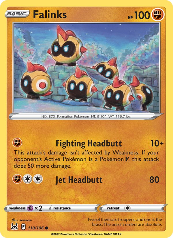 Falinks - Pokémon TCG Card