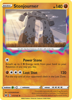 Stonjourner - pokemon TCG Card