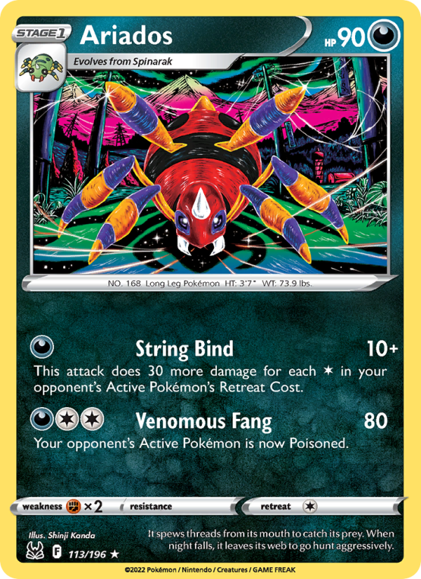 Ariados - Pokémon TCG Card