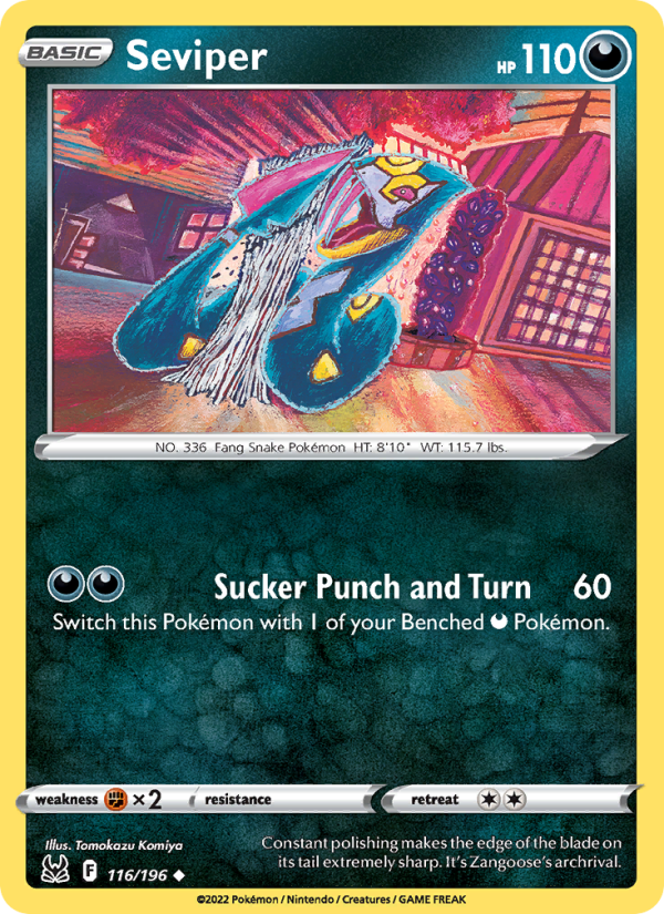 Seviper - Pokémon TCG Card