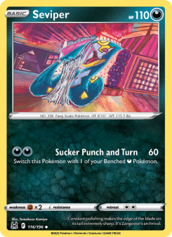 Seviper - pokemon TCG Card