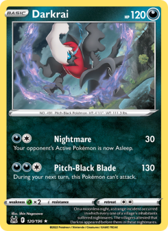 Darkrai - pokemon TCG Card