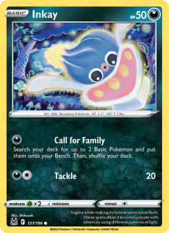 Inkay - pokemon TCG Card