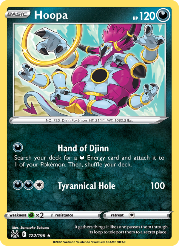Hoopa - Pokémon TCG Card