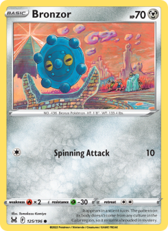 Bronzor - pokemon TCG Card