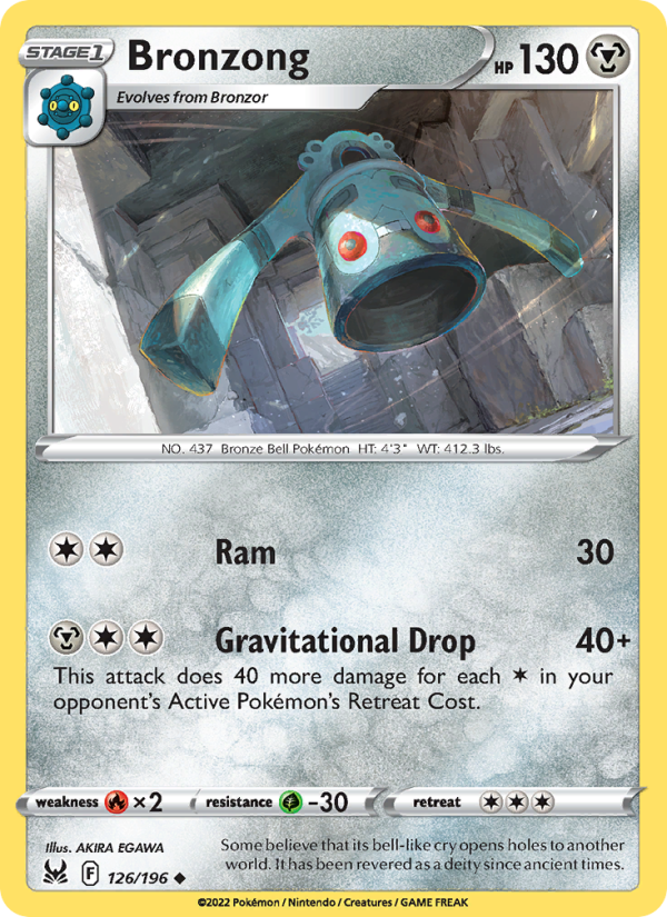 Bronzong - Pokémon TCG Card