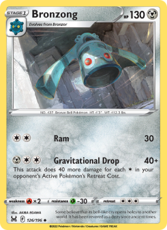 Bronzong - pokemon TCG Card