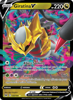 Giratina V - pokemon TCG Card