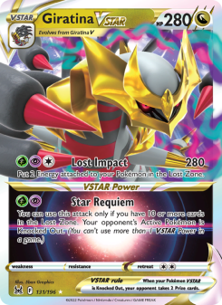 Giratina VSTAR - pokemon TCG Card
