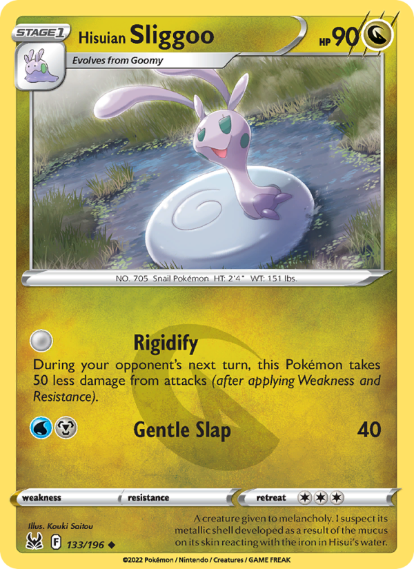 Hisuian Sliggoo - Pokémon TCG Card