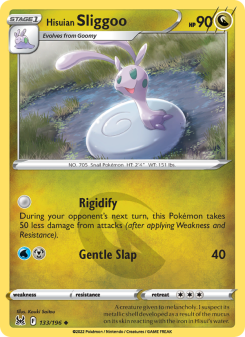 Hisuian Sliggoo - pokemon TCG Card