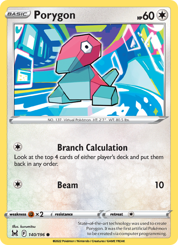 Porygon - Pokémon TCG Card