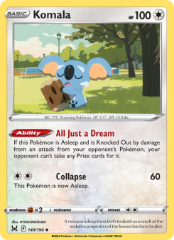 Komala - pokemon TCG Card