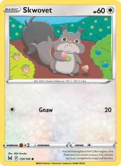 Skwovet - pokemon TCG Card