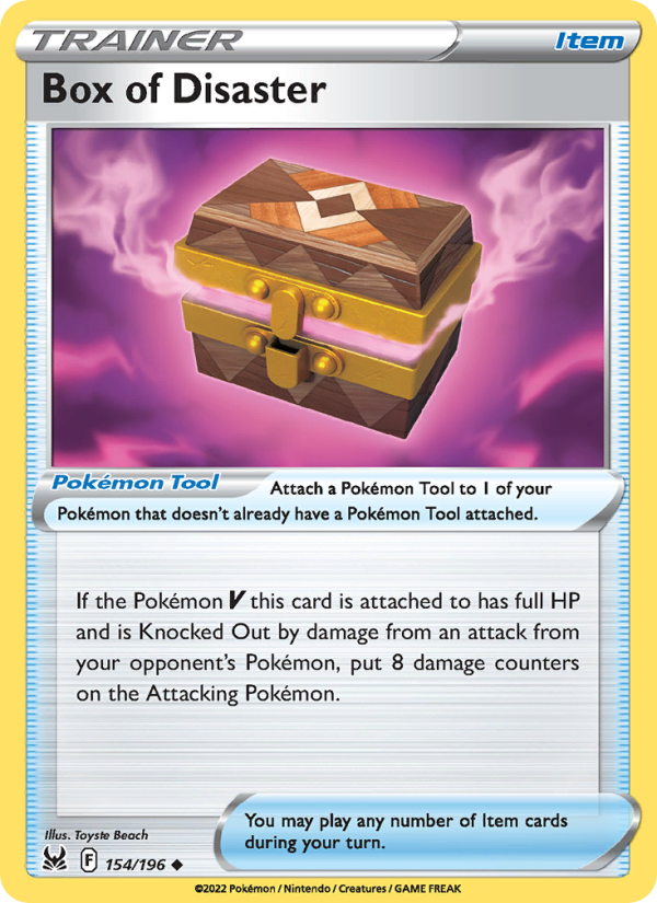 Box of Disaster - Pokémon TCG Card