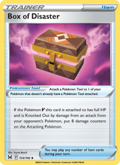 Box of Disaster - pokemon TCG Card