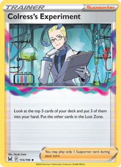 Colress's Experiment - pokemon TCG Card