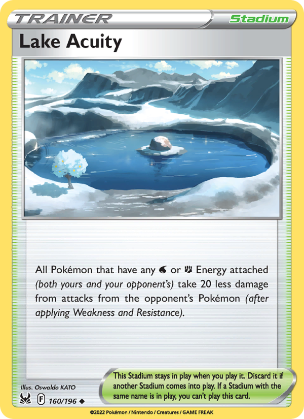 Lake Acuity - Pokémon TCG Card