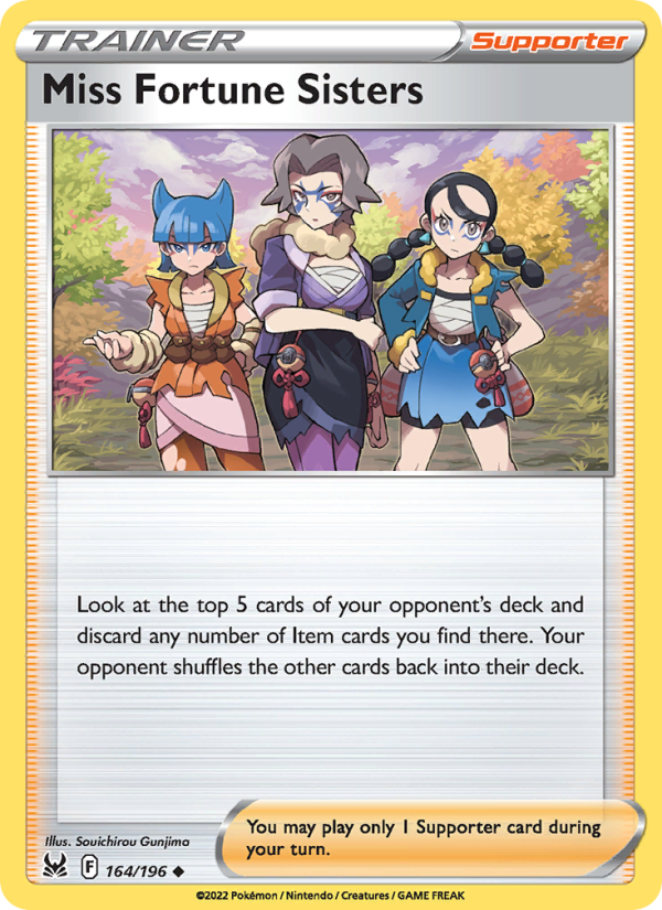 Miss Fortune Sisters - Pokémon TCG Card
