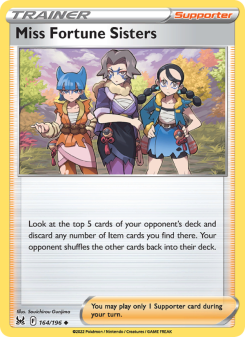 Miss Fortune Sisters - pokemon TCG Card