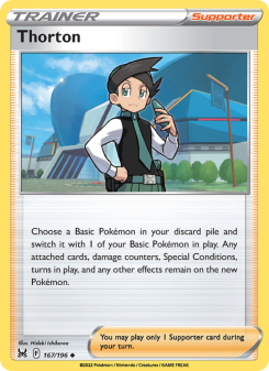 Thorton - pokemon TCG Card