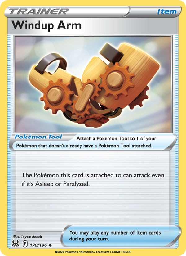 Windup Arm - Pokémon TCG Card