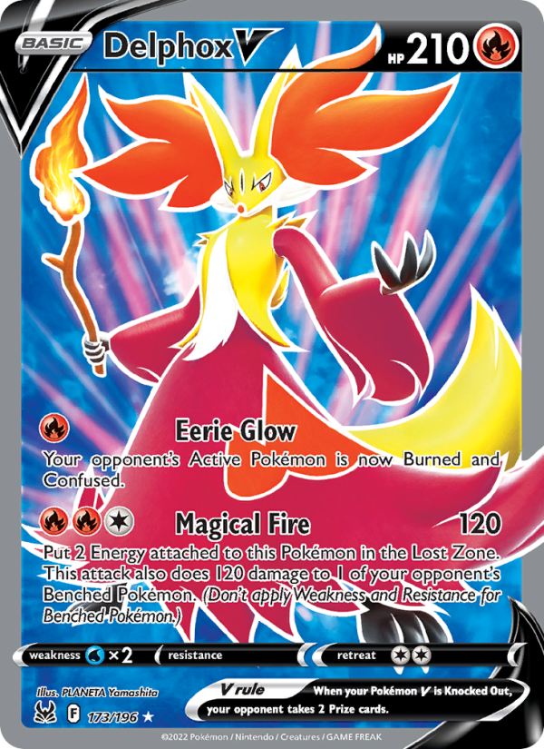 Delphox V - Pokémon TCG Card