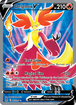 Delphox V - pokemon TCG Card