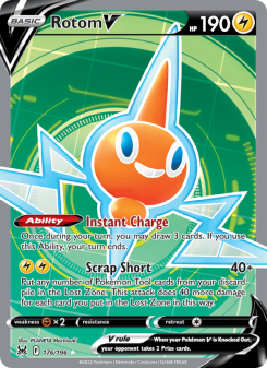 Rotom V - pokemon TCG Card