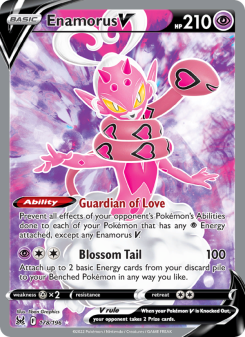 Enamorus V - pokemon TCG Card