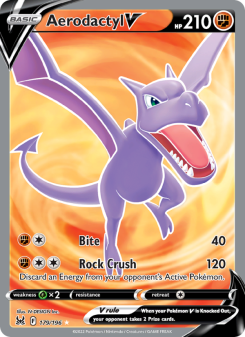 Aerodactyl V - pokemon TCG Card