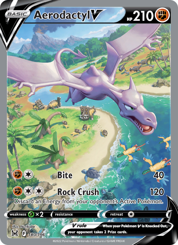 Aerodactyl V - Pokémon TCG Card