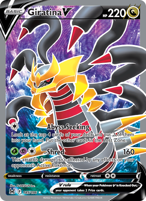 Giratina V - Pokémon TCG Card