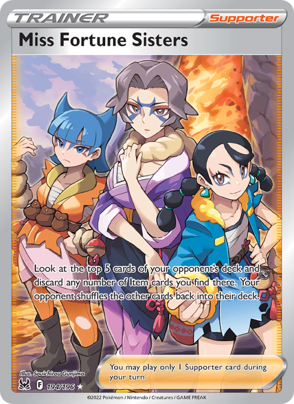 Miss Fortune Sisters - Pokémon TCG Card