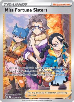 Miss Fortune Sisters - pokemon TCG Card